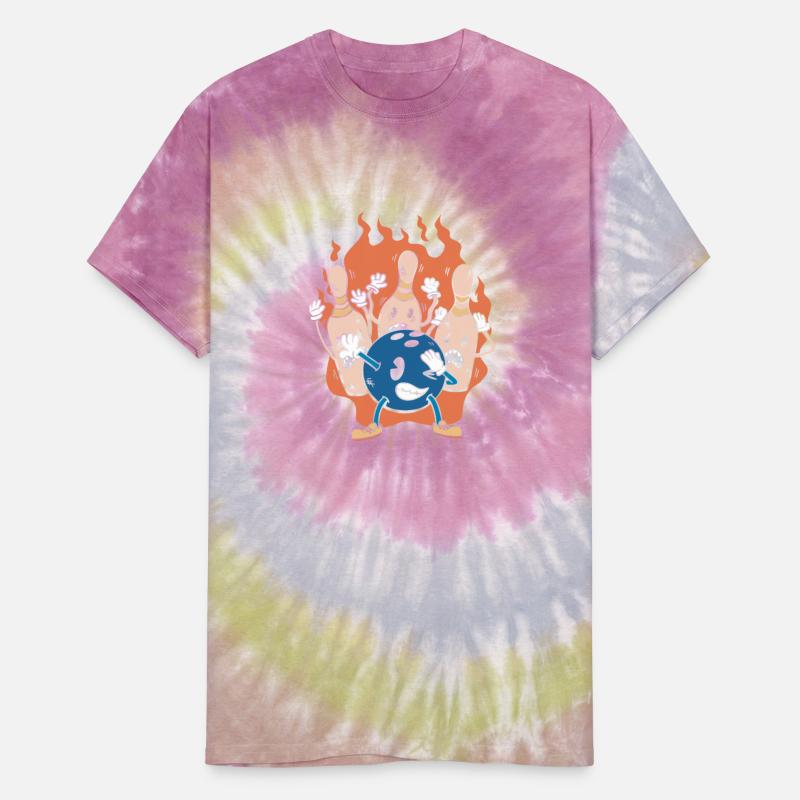 Bowling Ball And Pins Dabbing t shirt