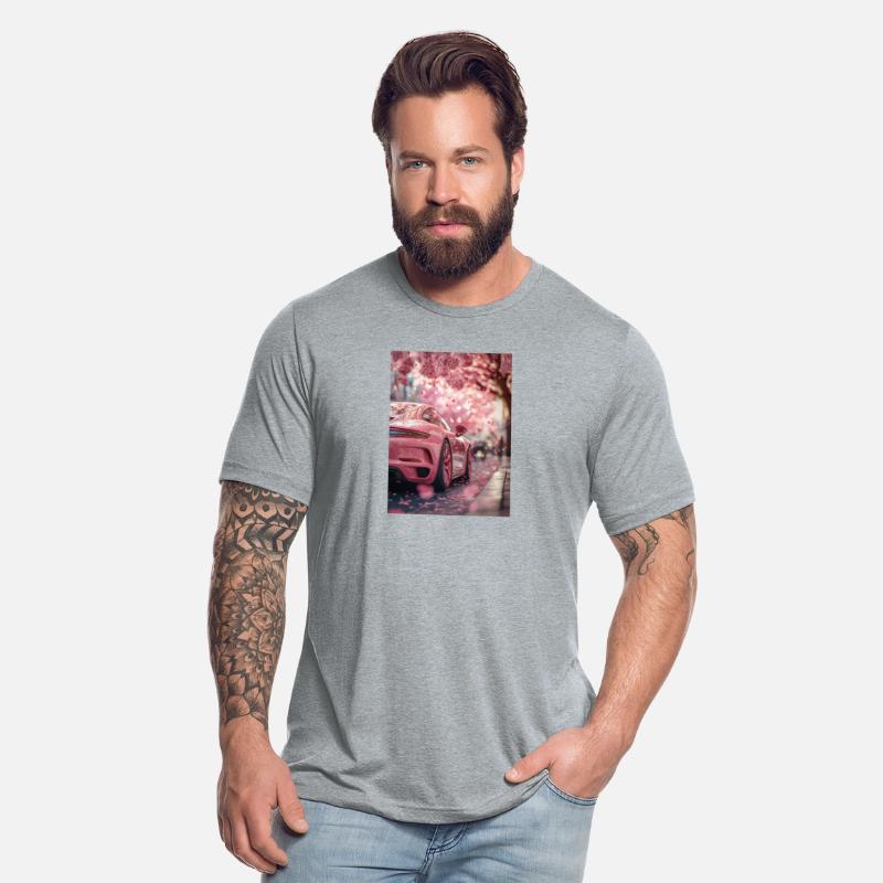 Cherry Blossom Drive – Pink Sports Car Fantasy