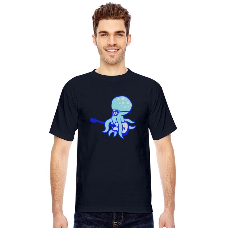 Cool Octopus Kraken Squid Plays Guitar Guitarist