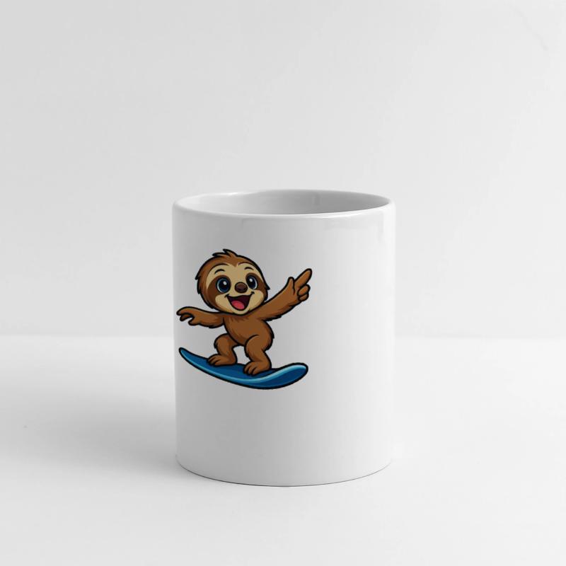 Cool sloth surfer beach outfit for kids