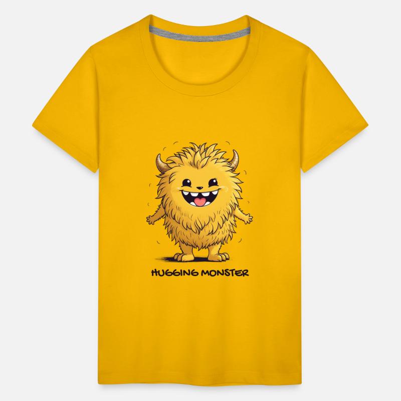 Cute Fluffy Hugging Monster