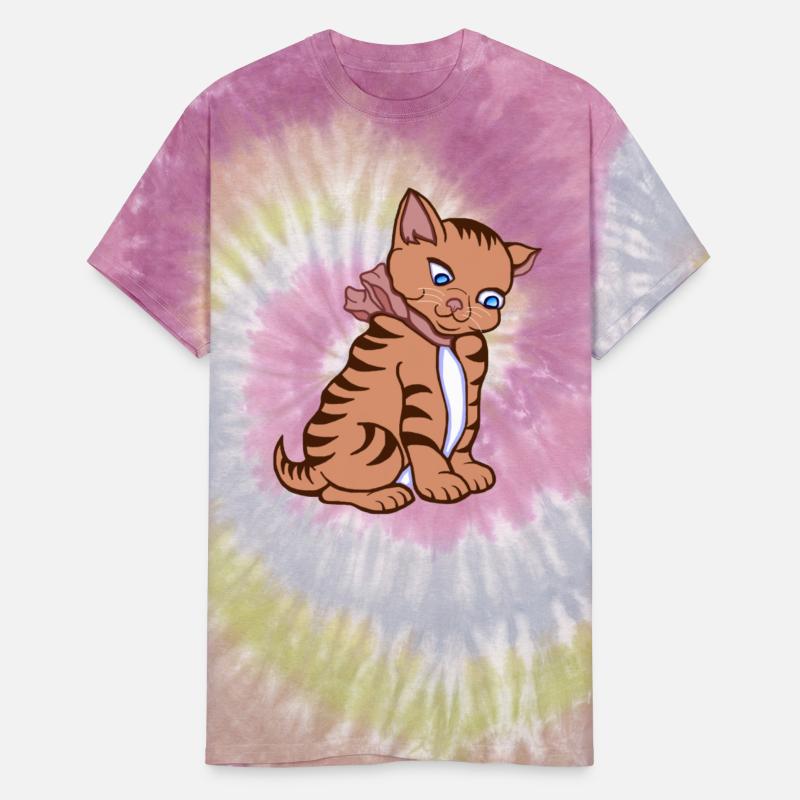 Cute Orange Tabby Kitten with Bow