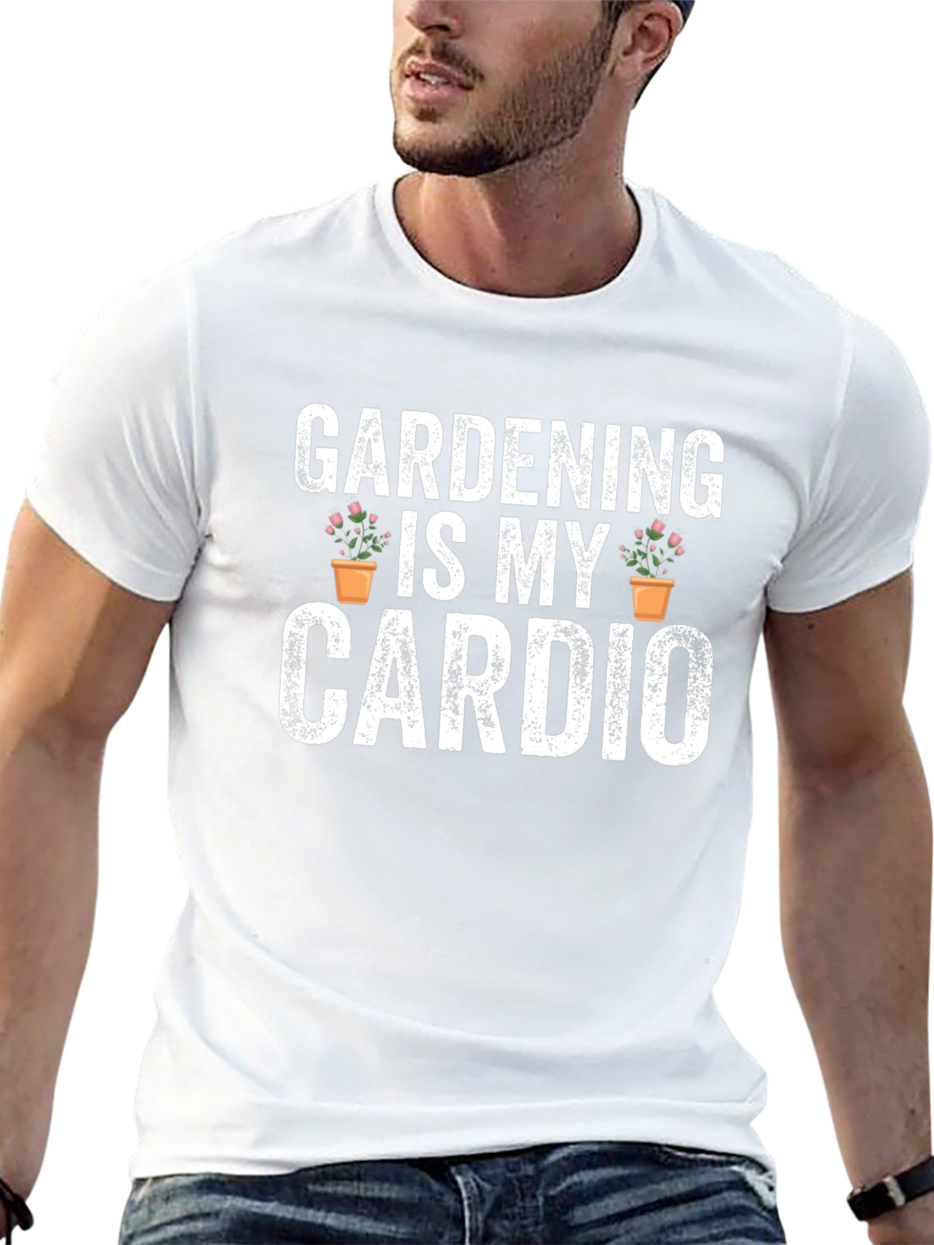 Gardening Is My Cardio Graphic T-Shirt