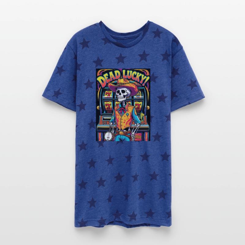 Dead Lucky – Neon Skeleton Cowboy at the Slots