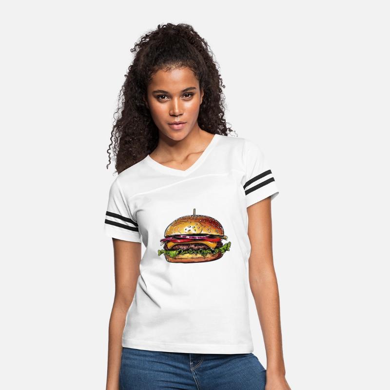 Delicious Cheeseburger Illustration