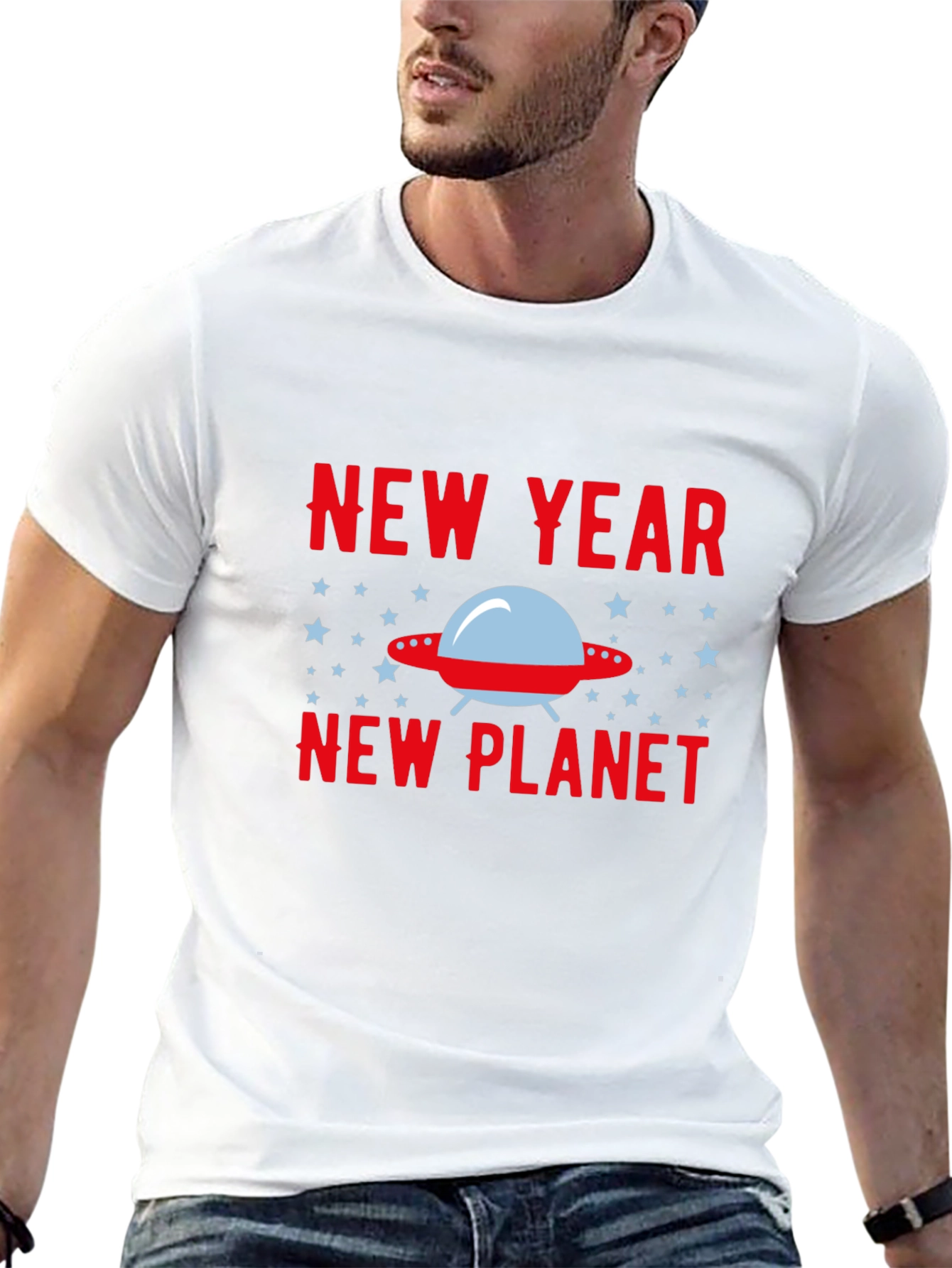New Year New Planet Graphic Tee