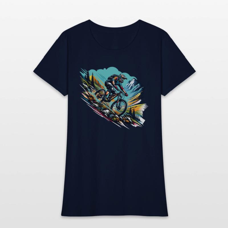 Downhill Adventure In The Mountains