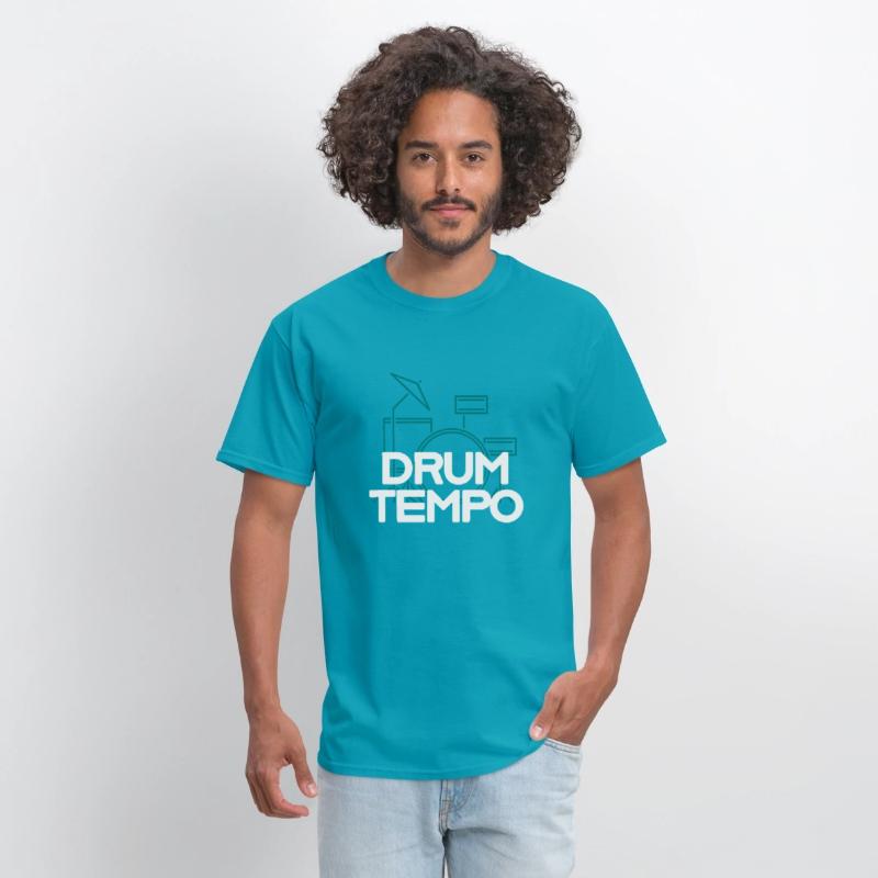 "DRUM TEMPO" performance Design t-shirt