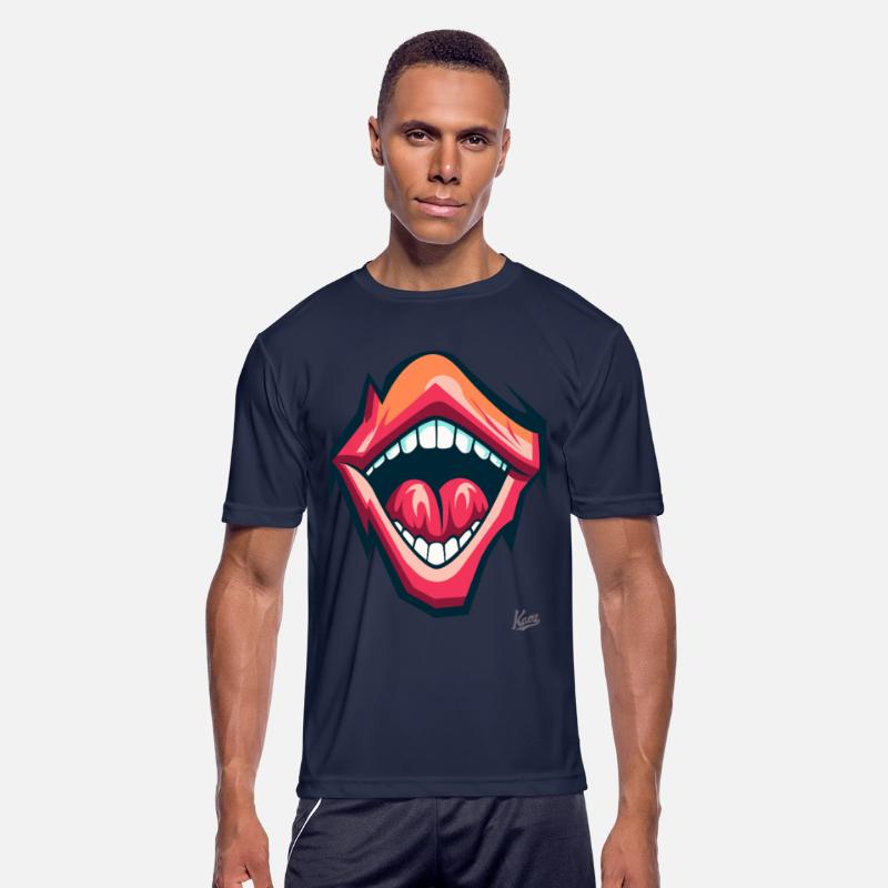 Expressive Open Mouth Illustration