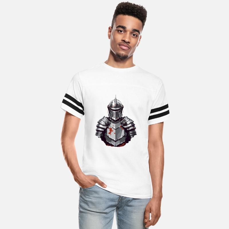 Faceless armored knight
