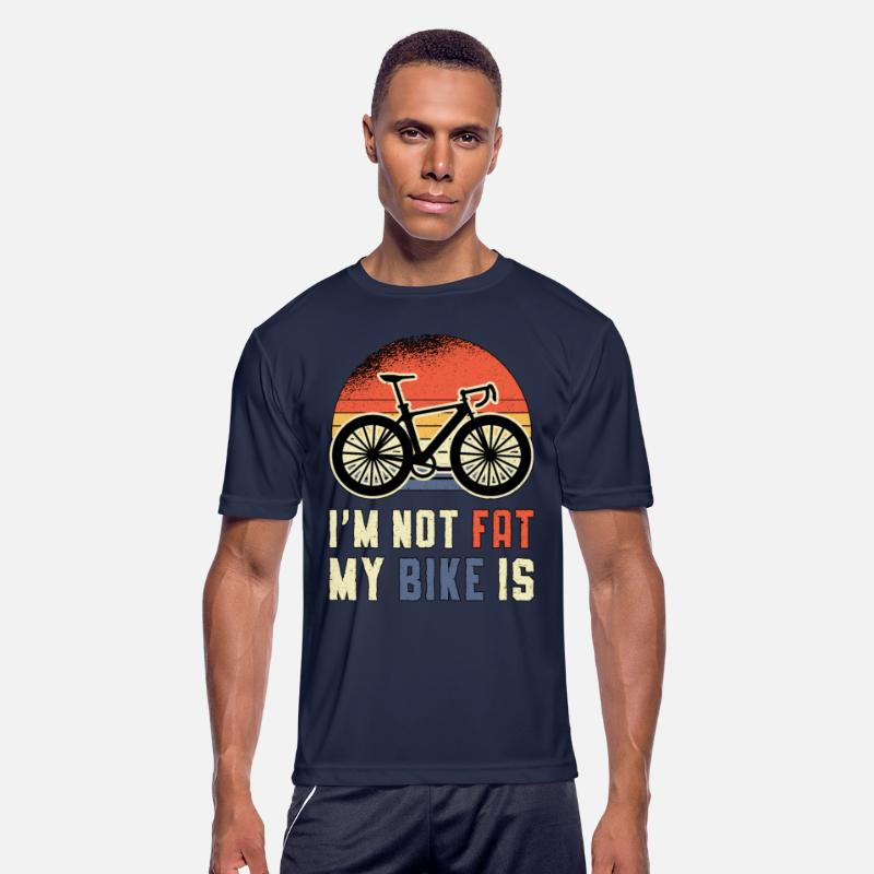Fat Bike I'm Not Fat My Bike Is Biker Biking Retro