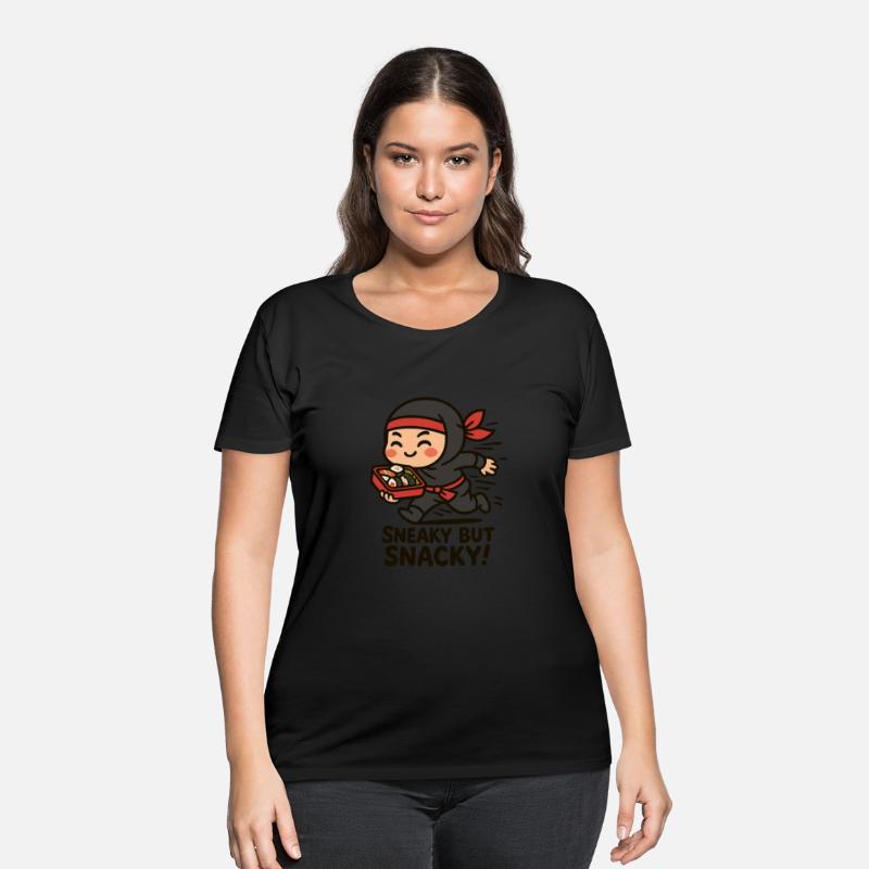 Funny Japanese Ninja Shirt – Sneaky But Snacky!