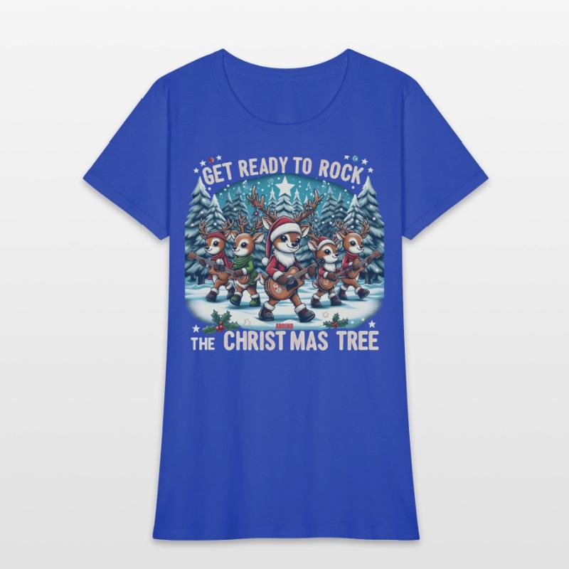 Get Ready To Rock Around Christmas Tree