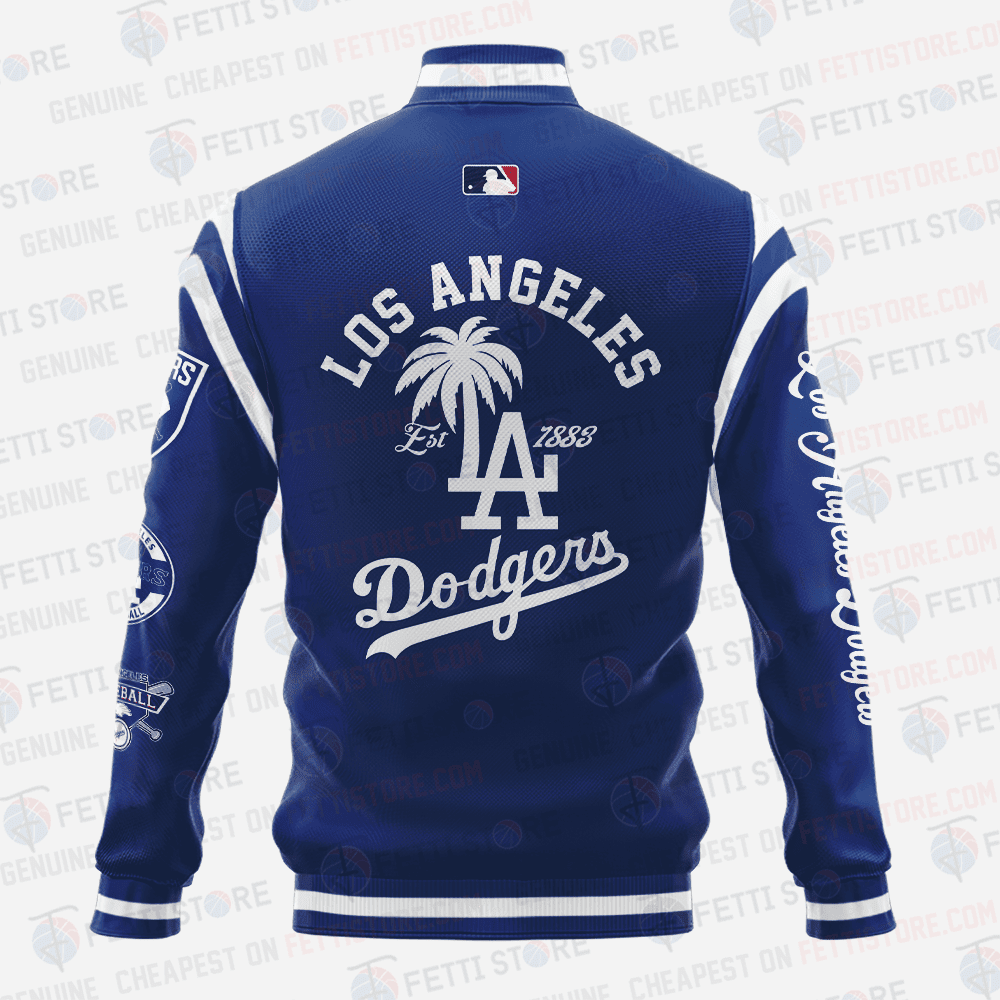 Los Angeles Dodgers Major League Baseball AOP Varsity Jacket SH1 V1 - All-Over-Printed Jacket