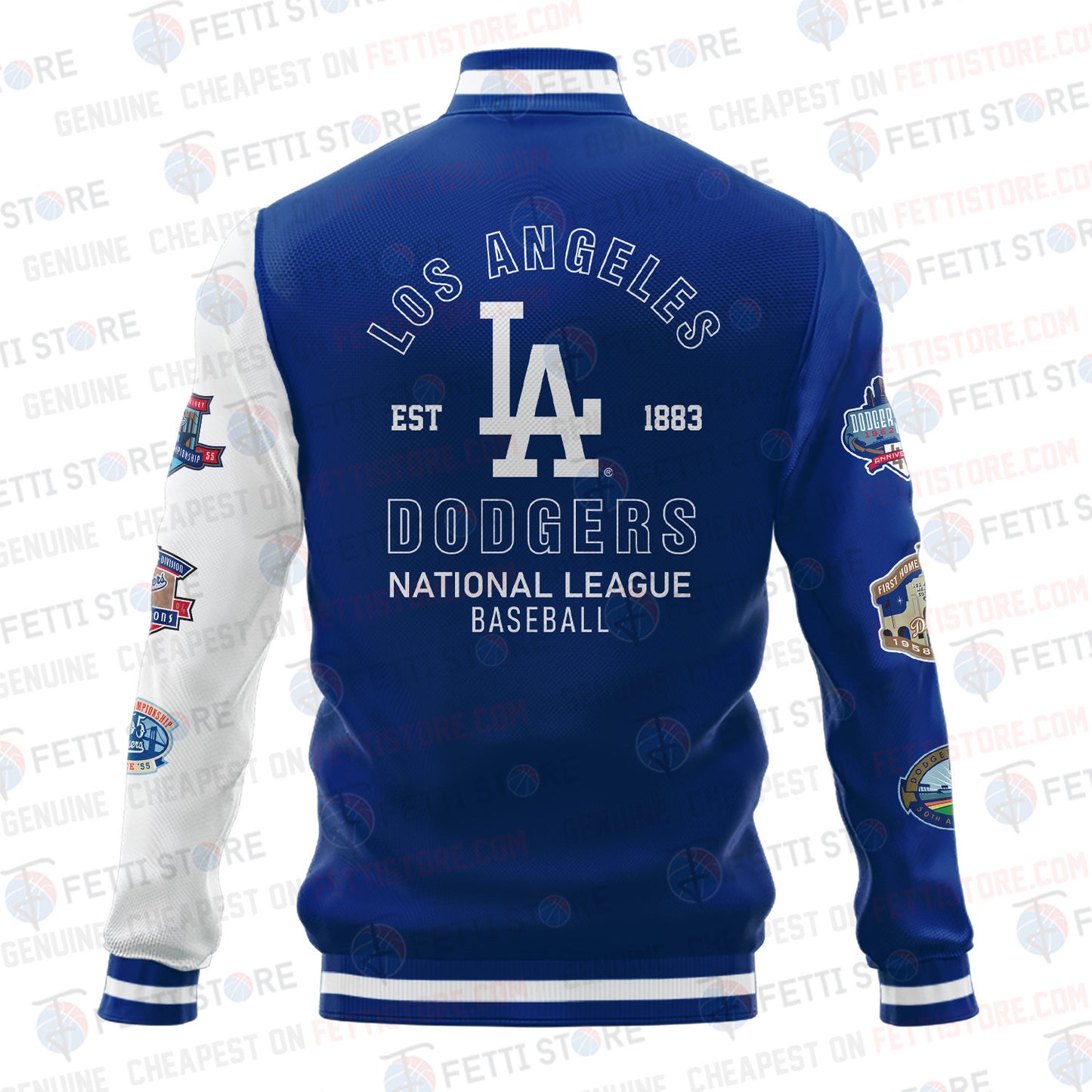 Los Angeles Dodgers American League Baseball Varsity Jacket SH1 - All-Over-Printed Jacket