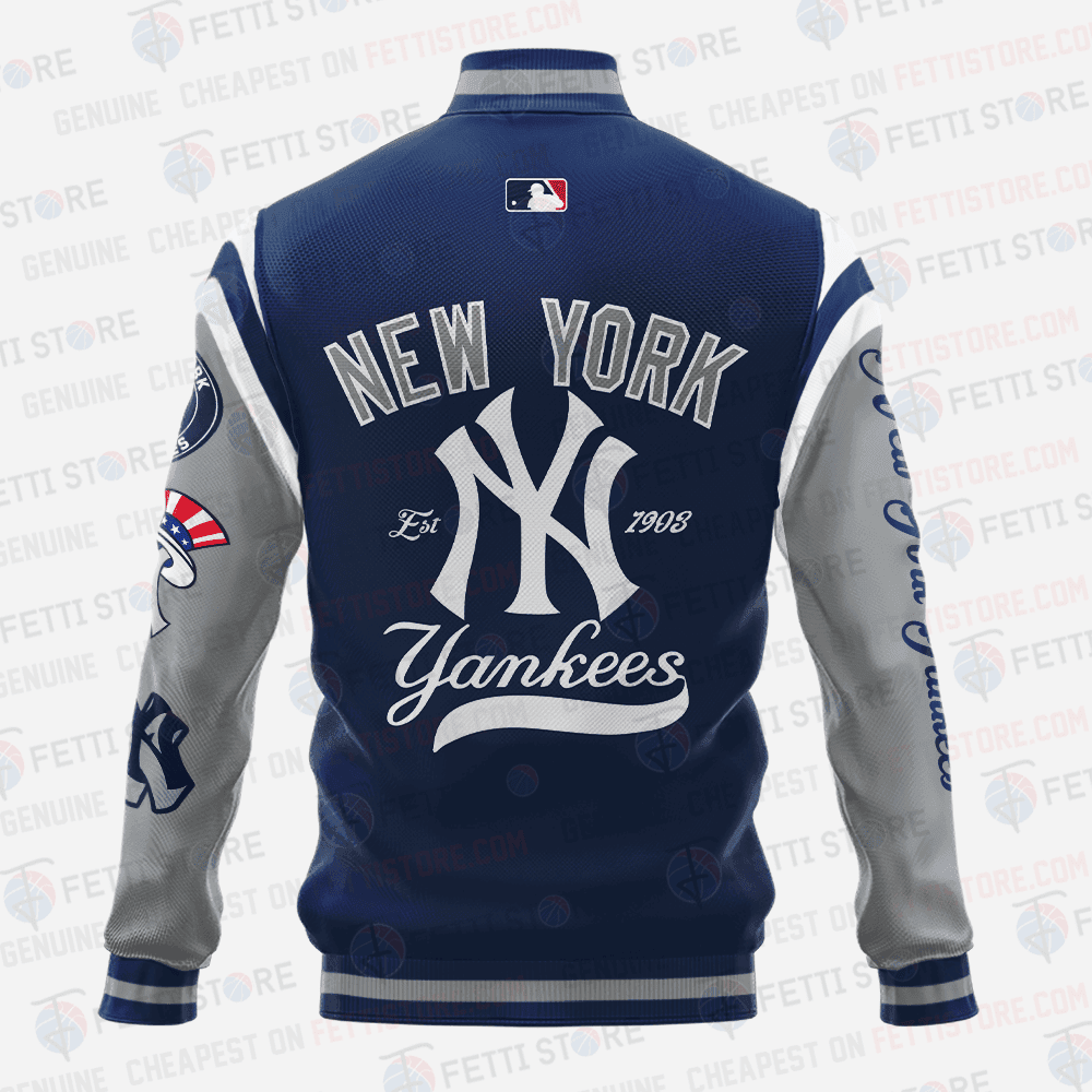 New York Yankees Major League Baseball AOP Varsity Jacket SH1 V1 - All-Over-Printed Jacket