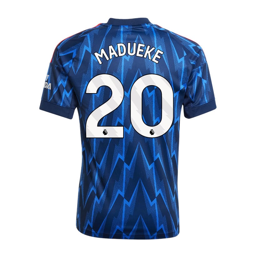 Noni Madueke 20 Arsenal 25/26 Away YOUTH Jersey - Navy Blue