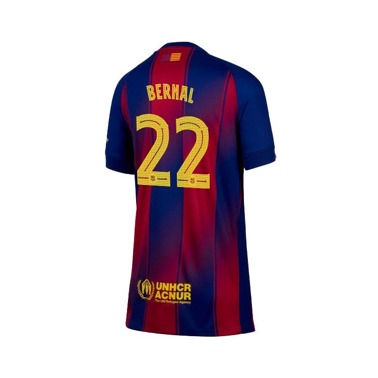 Marc Bernal 22 Barcelona 25/26 Home YOUTH Jersey - Navy