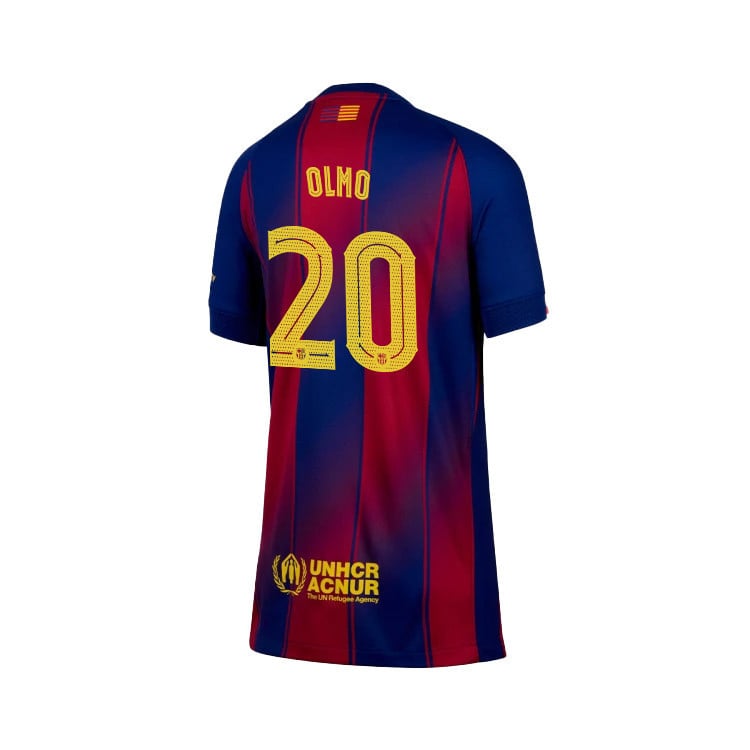 Dani Olmo 20 Barcelona 25/26 Home YOUTH Jersey - Navy