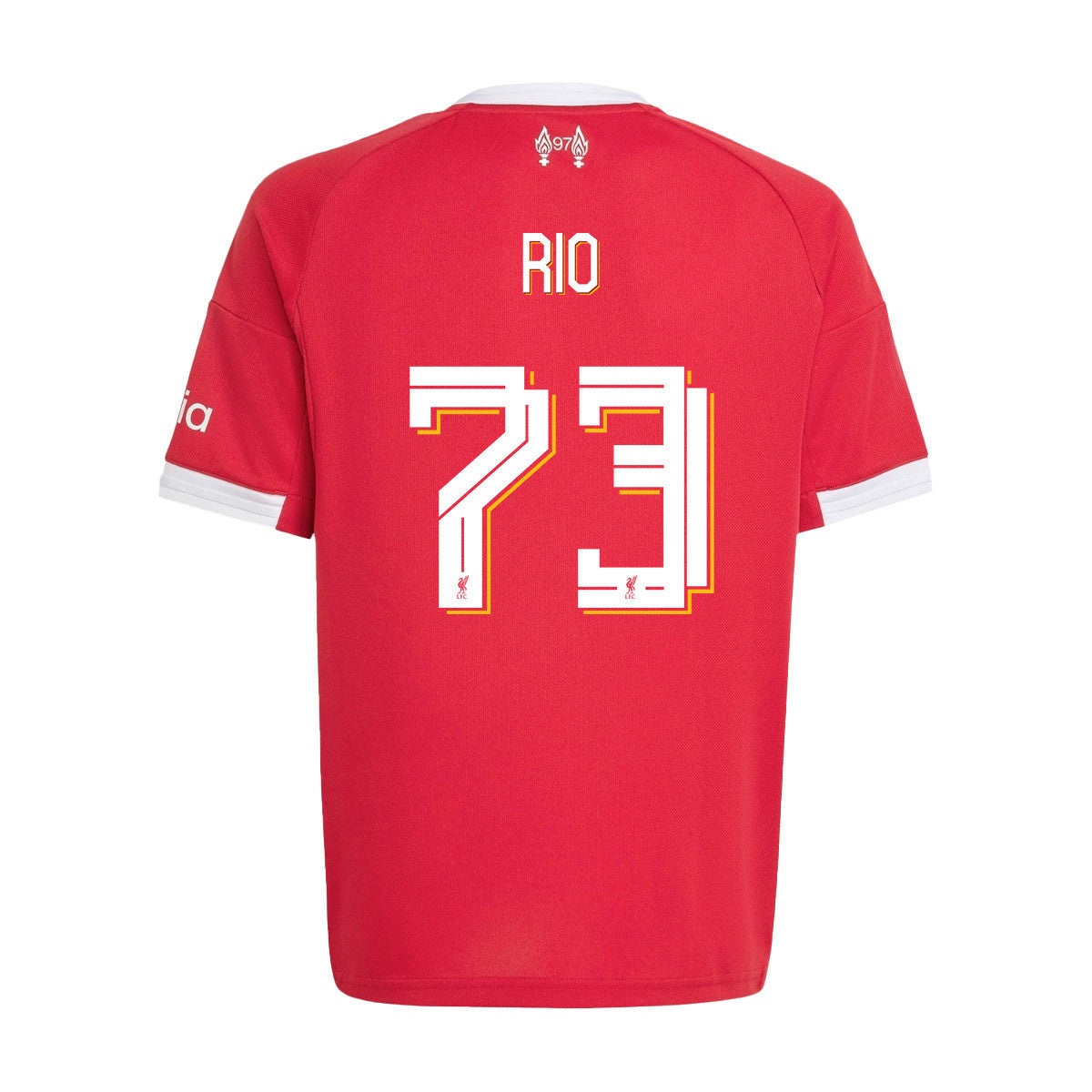 Rio Ngumoha 73 Liverpool 25/26 Home YOUTH Jersey - Red