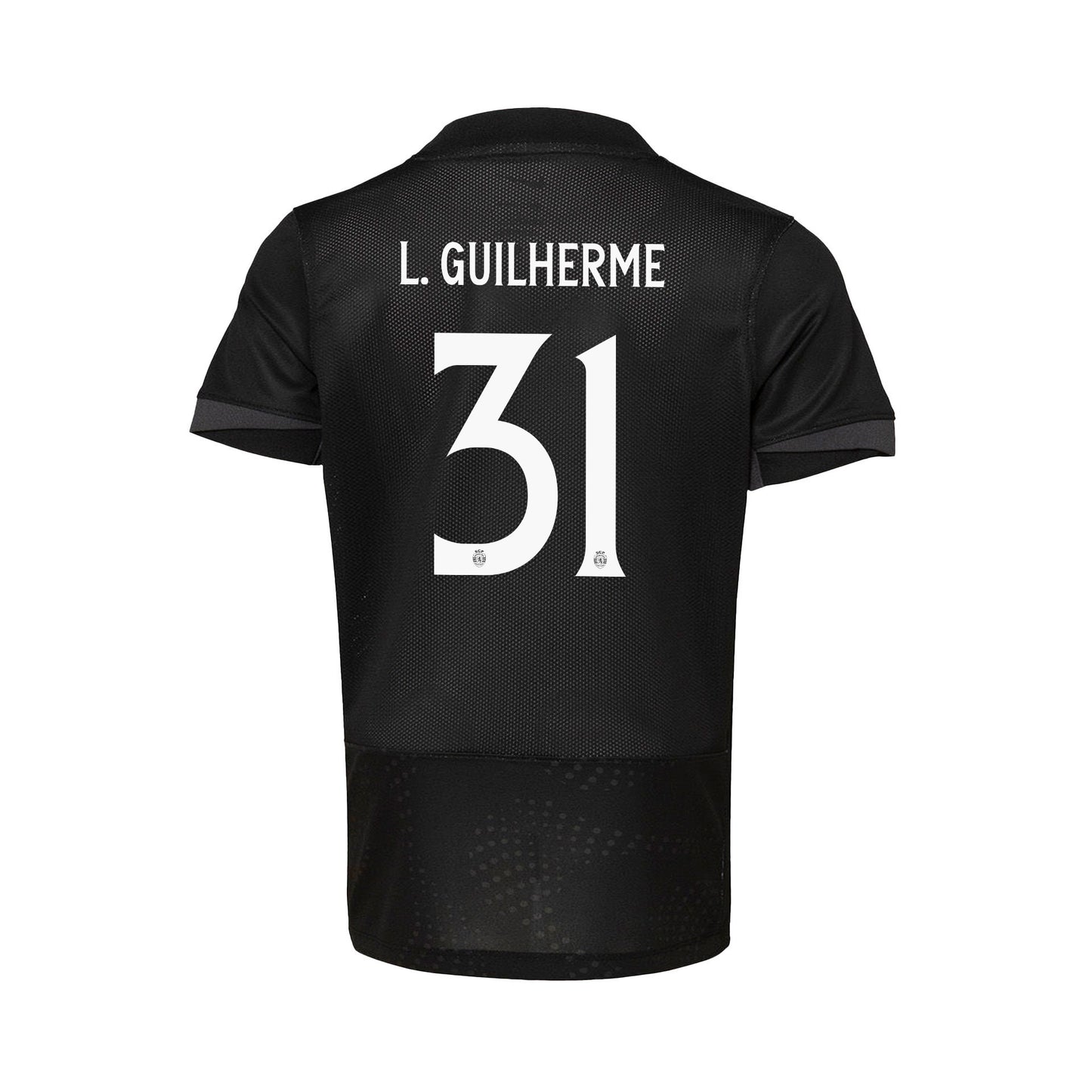 Luis Guilherme 31 Sporting CP 25/26 Away YOUTH Jersey - Black