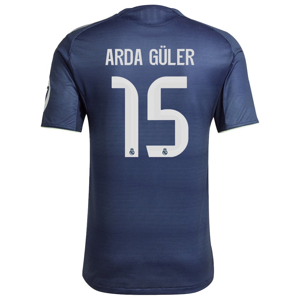 Arda Güler 15 Real Madrid 25/26 Away Men Jersey - Legend Ink