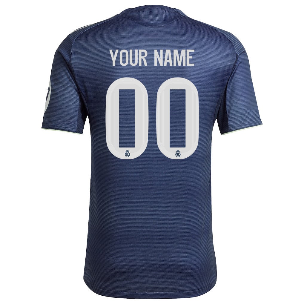 Real Madrid 25/26 Personalized Away Men Jersey - Legend Ink