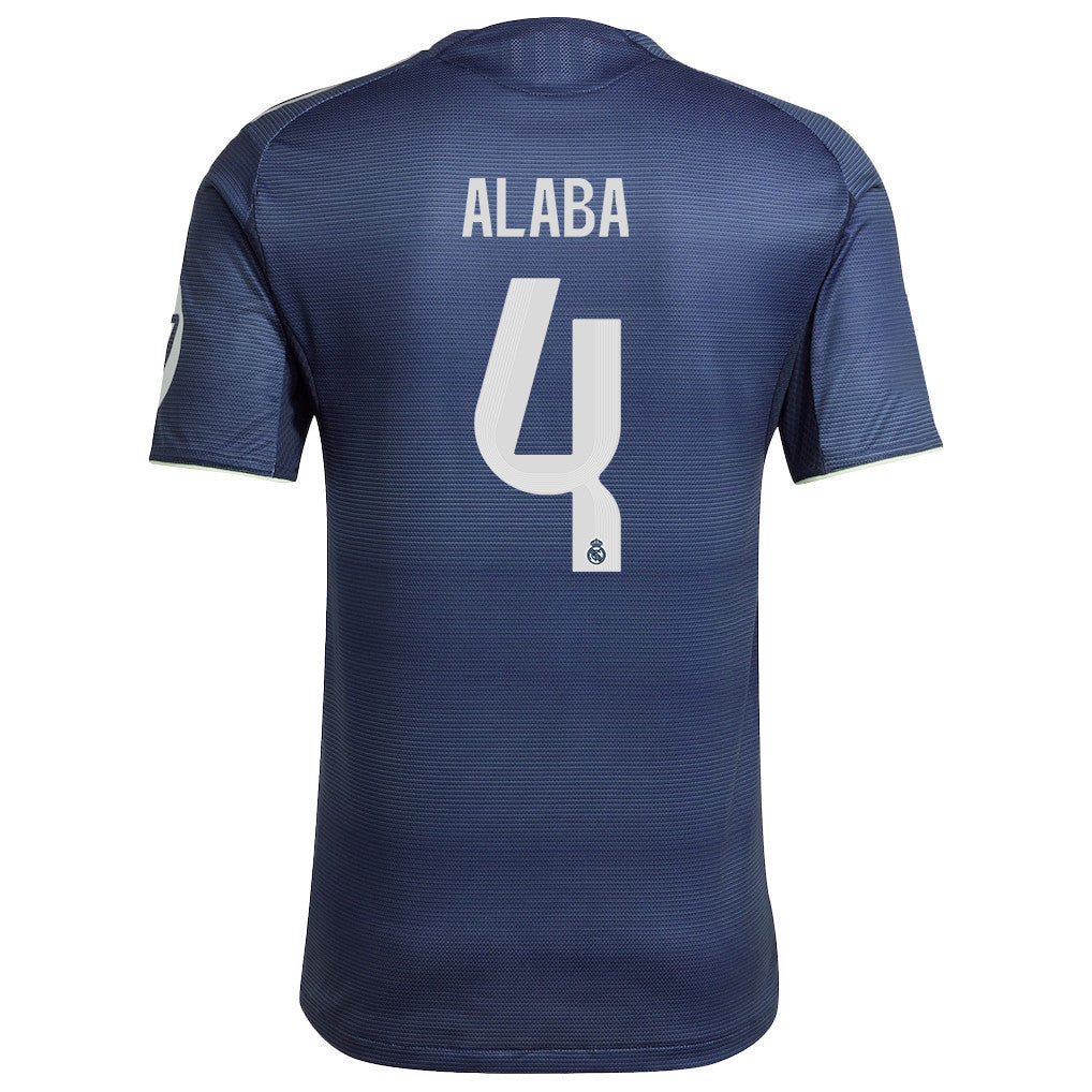 David Alaba 4 Real Madrid 25/26 Away Men Jersey - Legend Ink