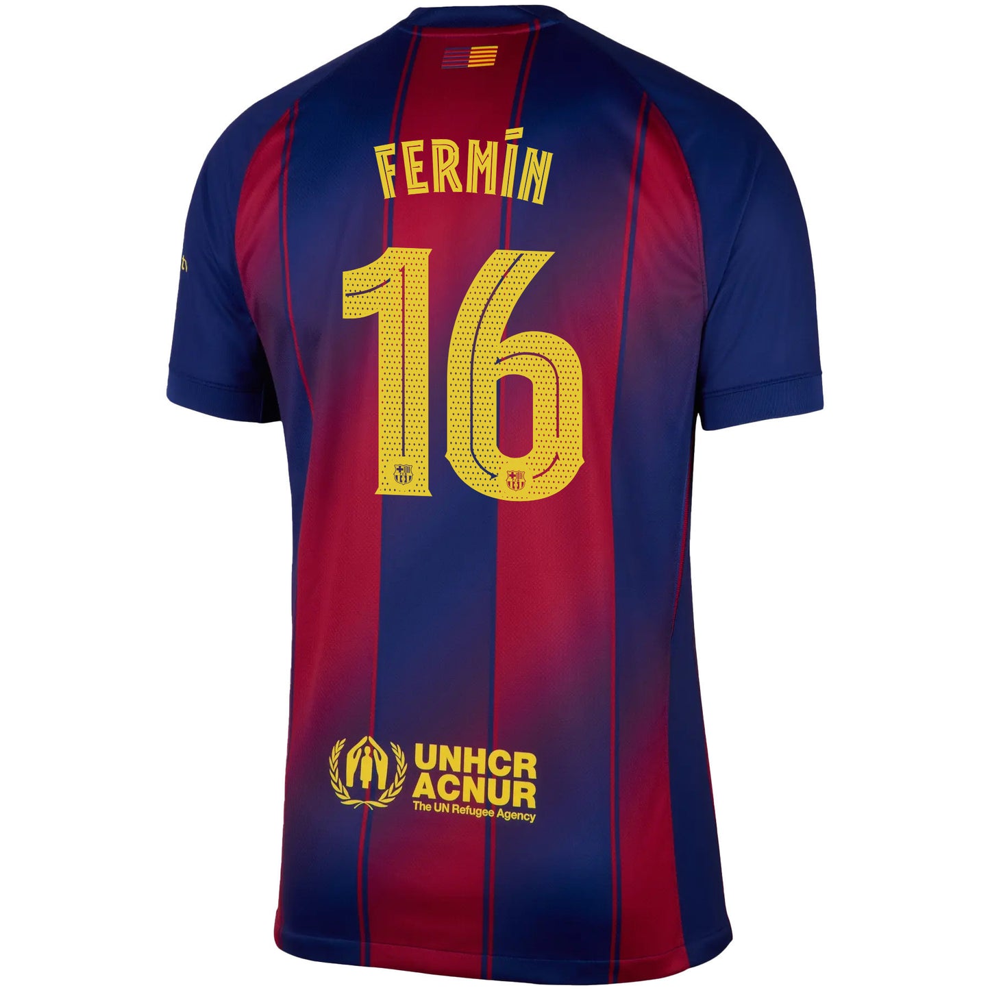 Fermín López 16 Barcelona 25/26 Home Men Jersey - Red/Blue