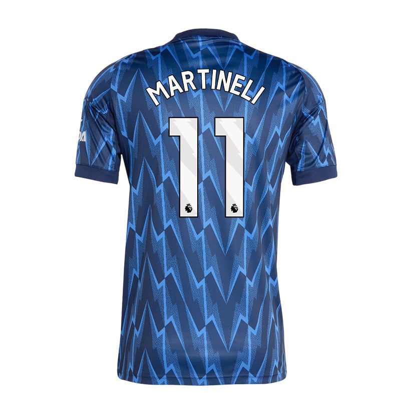 Gabriel Martinelli 11 Arsenal 25/26 Away Men Jersey - Navy Blue