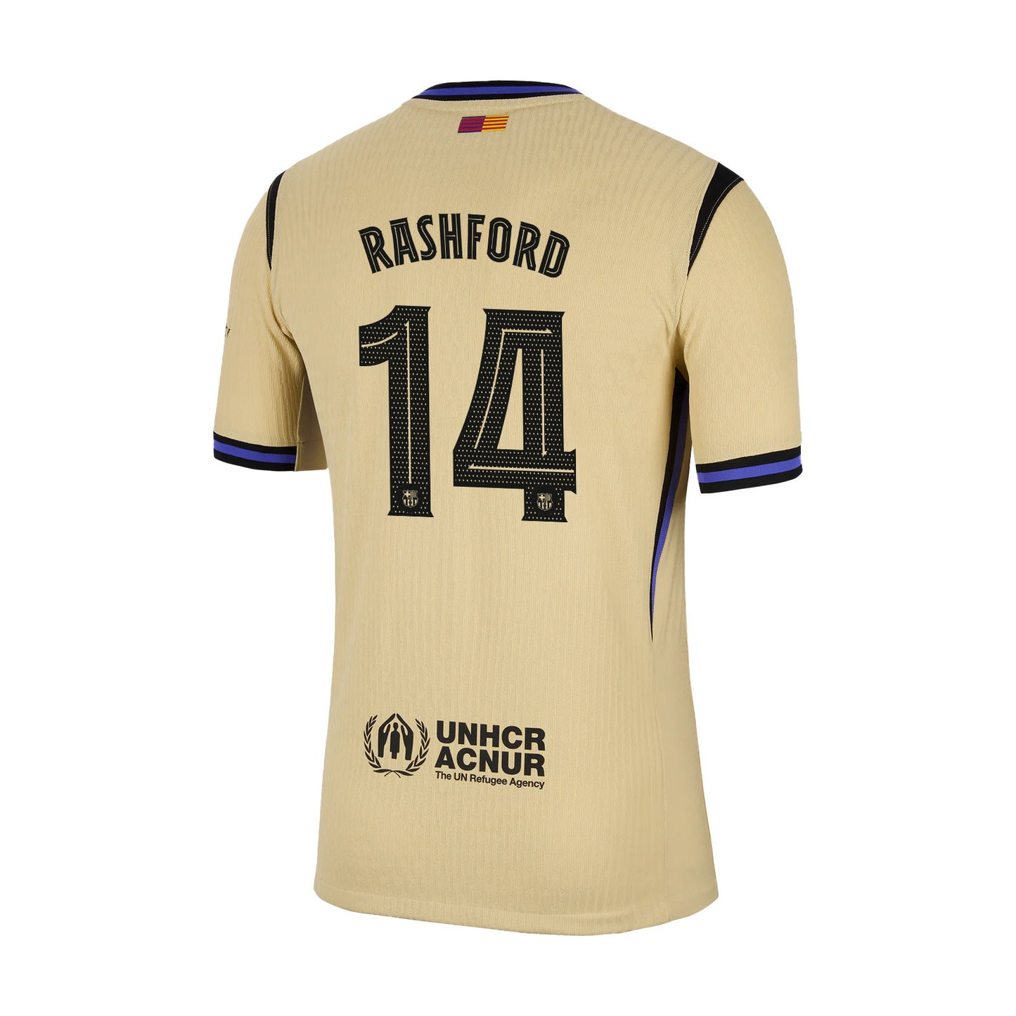 Marcus Rashford 14 Barcelona 25/26 Away Men Jersey - Yellow