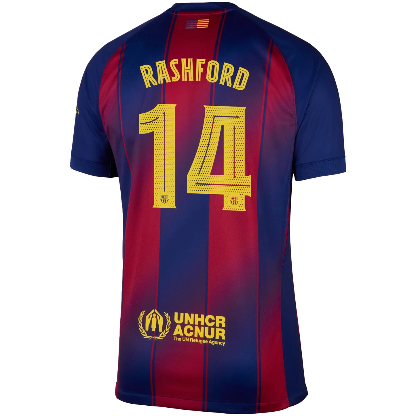 Marcus Rashford 14 Barcelona 25/26 Home Men Jersey - Red/Blue