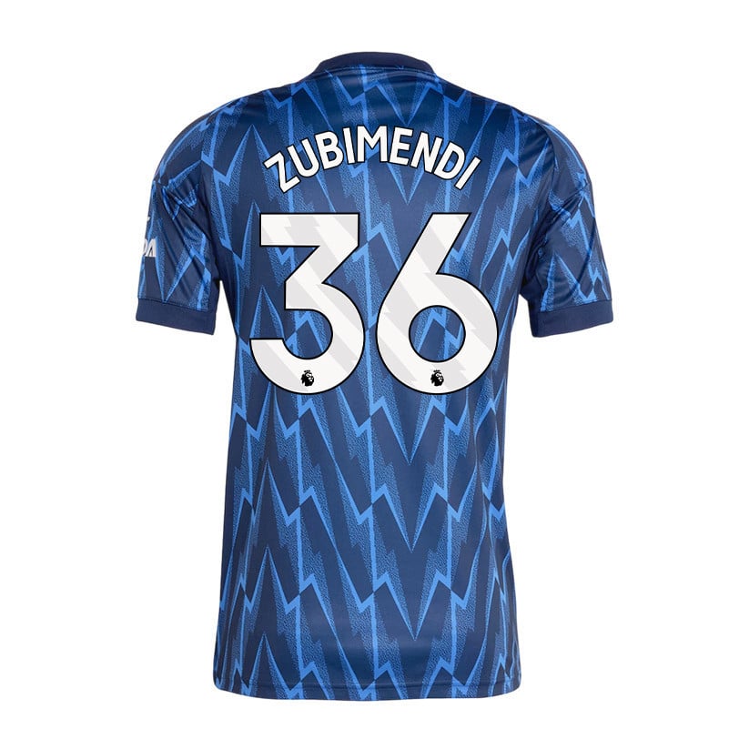 Martin Zubimendi 36 Arsenal 25/26 Away Men Jersey - Navy Blue