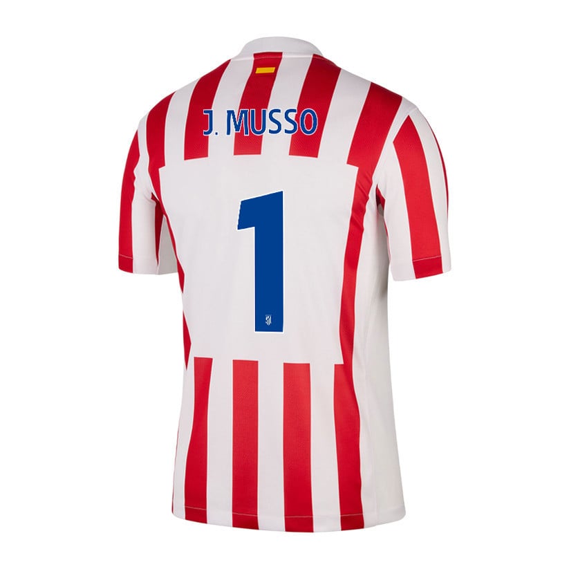 Juan Musso 1 Atlético Madrid 25/26 Home Men Jersey - Red/White