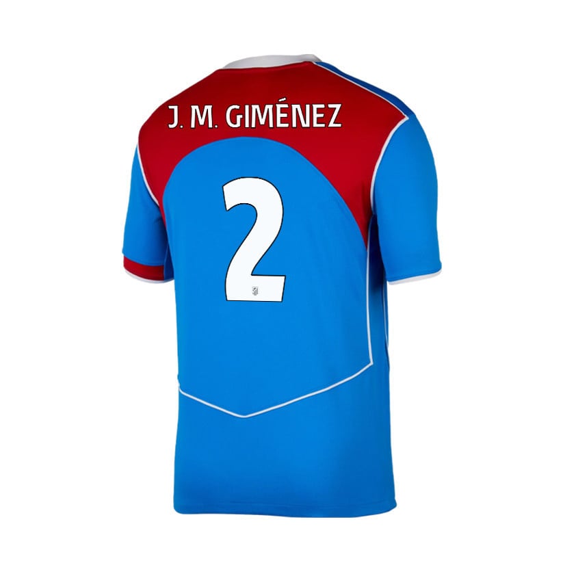 José Maria Giménez 2 Atlético Madrid 25/26 Third Men Jersey - Blue/Red