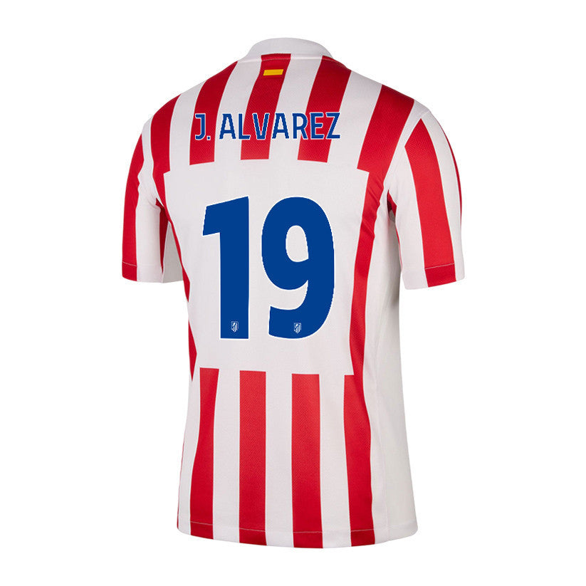 Julián Alvarez 19 Atlético Madrid 25/26 Home Men Jersey - Red/White
