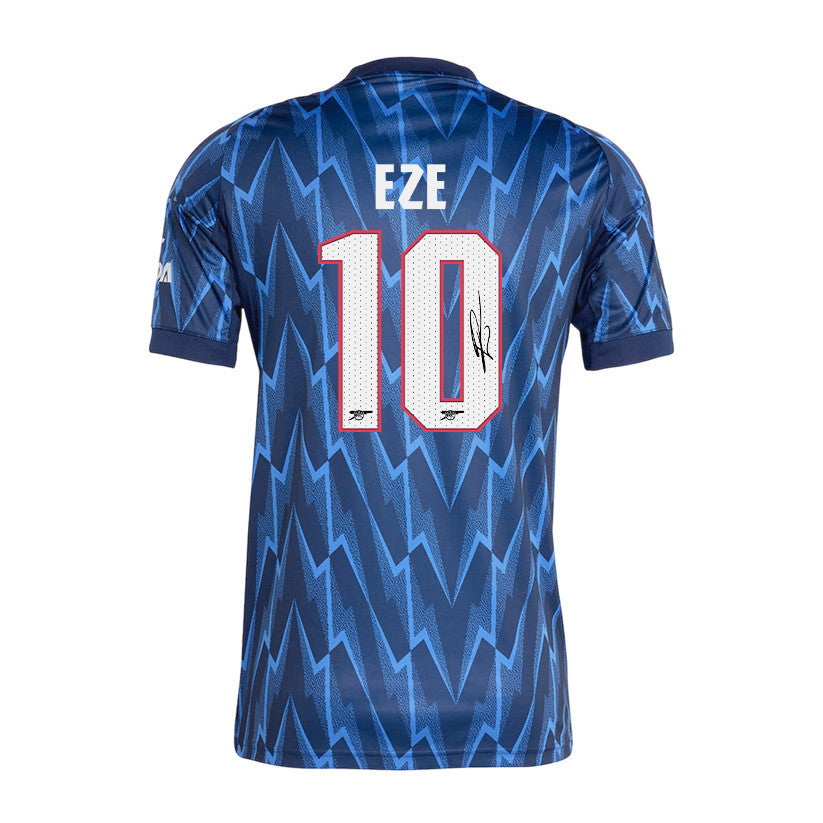 Eberechi Eze 10 Signature Arsenal 25/26 Away Men Jersey - Navy Blue