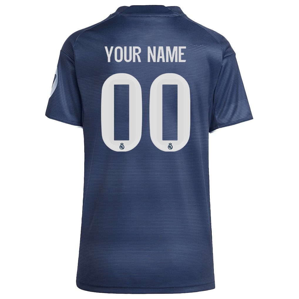 Real Madrid 25/26 Personalized Away Women Jersey - Legend Ink