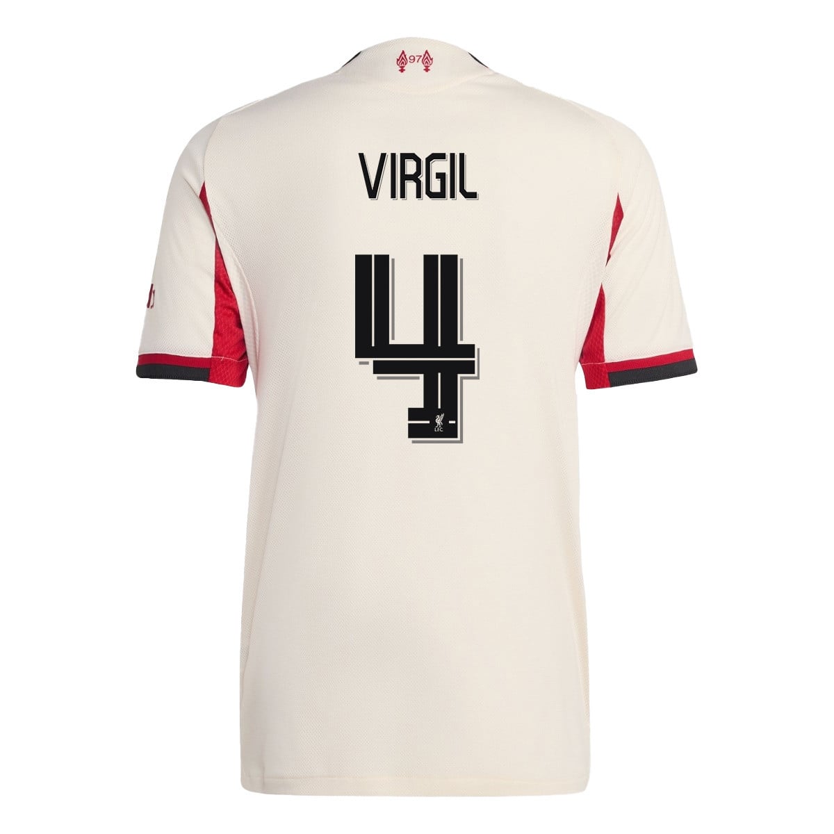 Virgil van Dijk 4 Liverpool 25/26 Away Women Jersey - Off-white