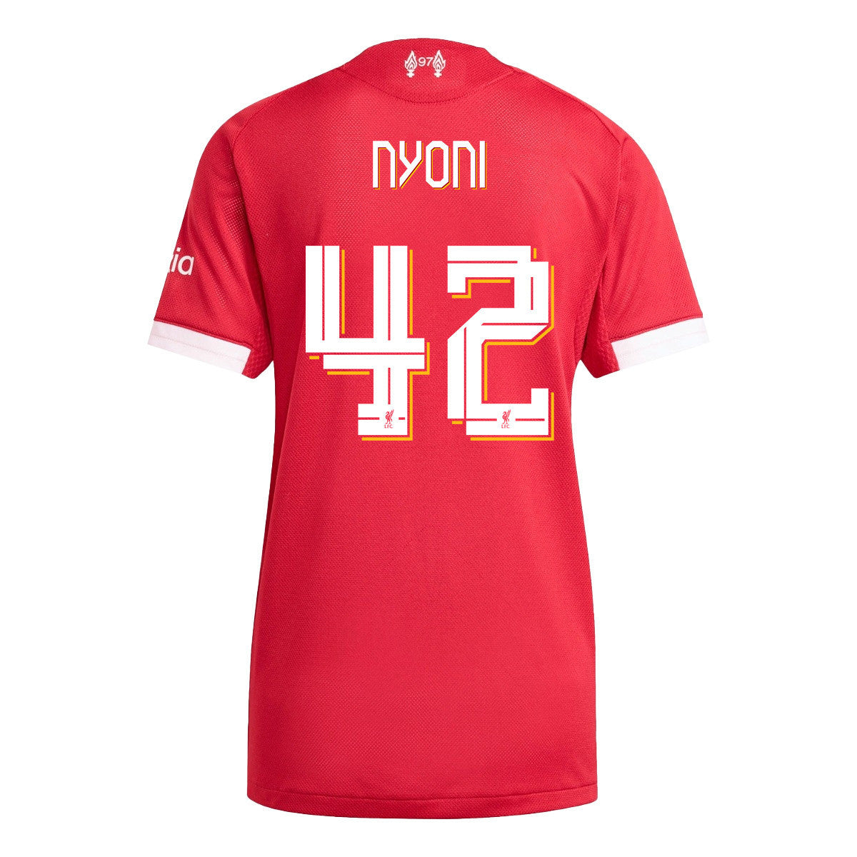Trey Nyoni 42 Liverpool 25/26 Home Women Jersey - Red