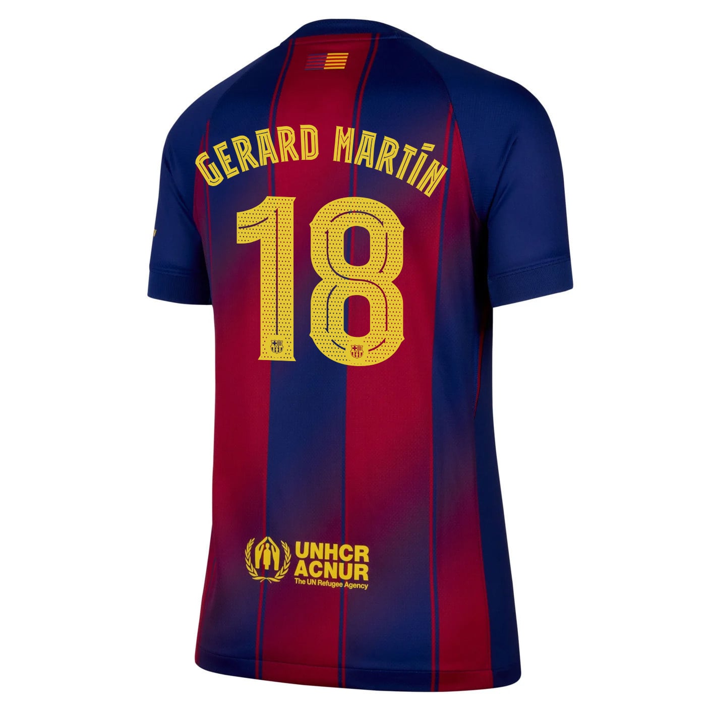 Gerard Martín 18 Barcelona 25/26 Home Women Jersey - Navy