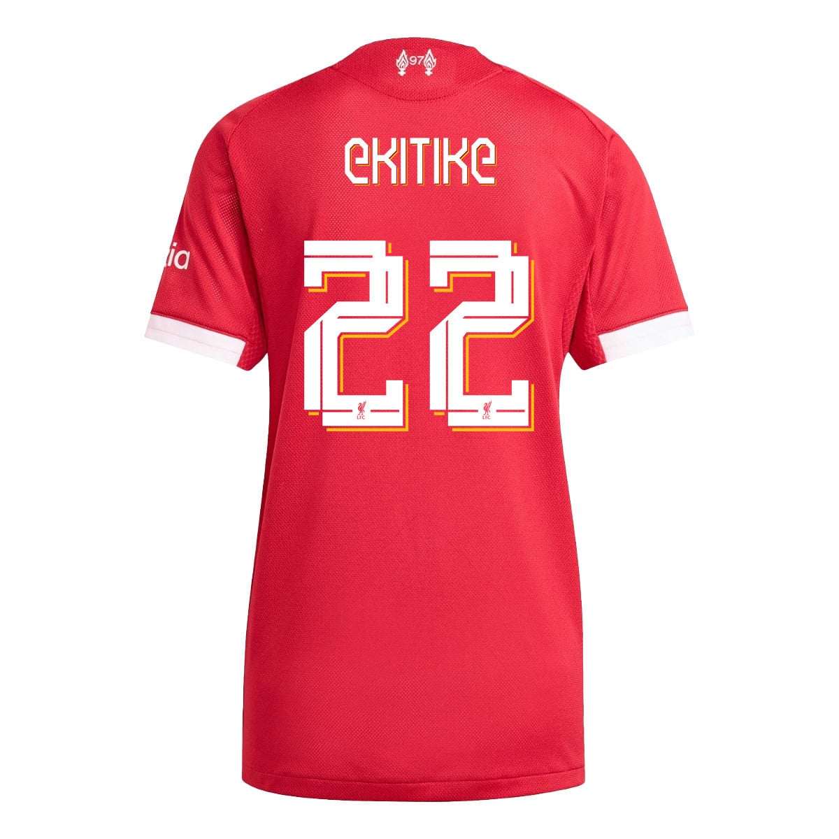Hugo Ekitiké 22 Liverpool 25/26 Home Women Jersey - Red