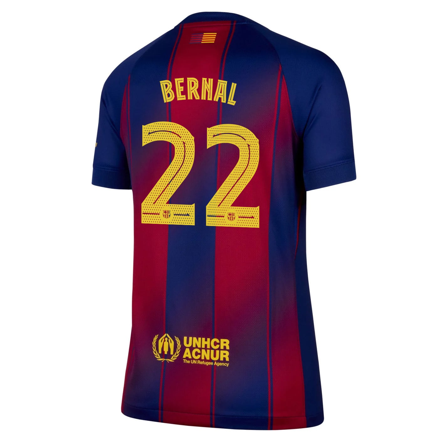 Marc Bernal 22 Barcelona 25/26 Home Women Jersey - Navy