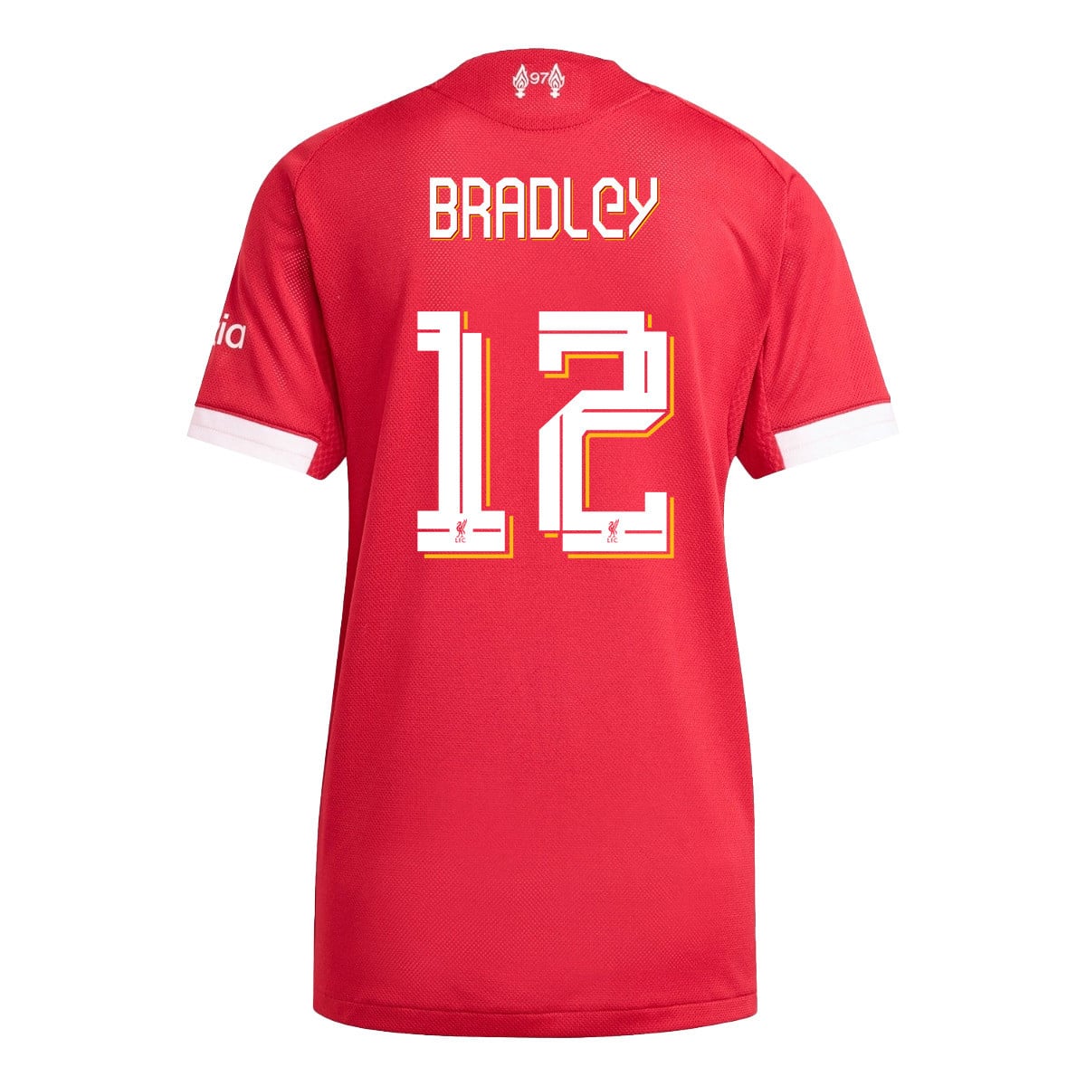 Conor Bradley 12 Liverpool 25/26 Home Women Jersey - Red