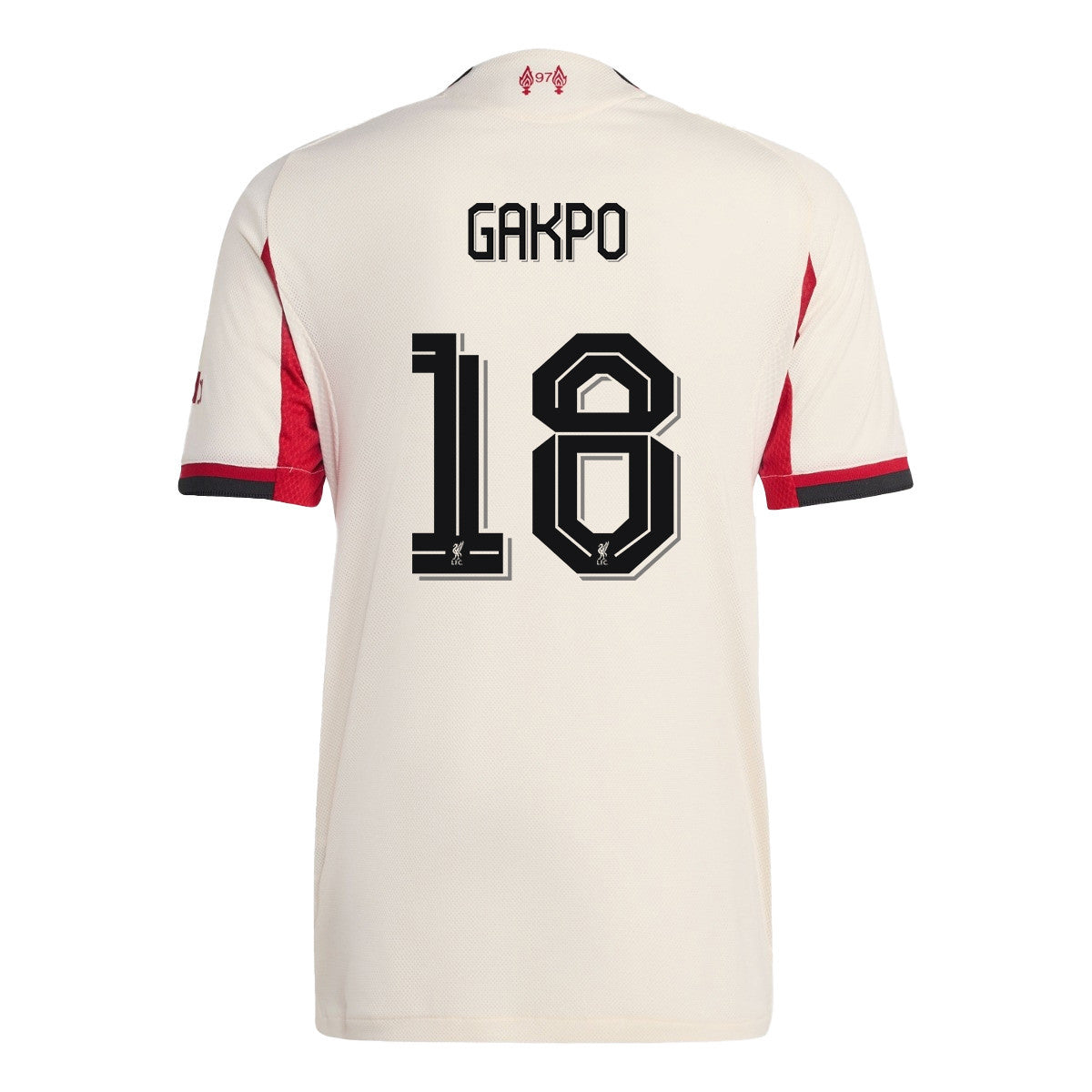 Cody Gakpo 18 Liverpool 25/26 Away Women Jersey - Off-white