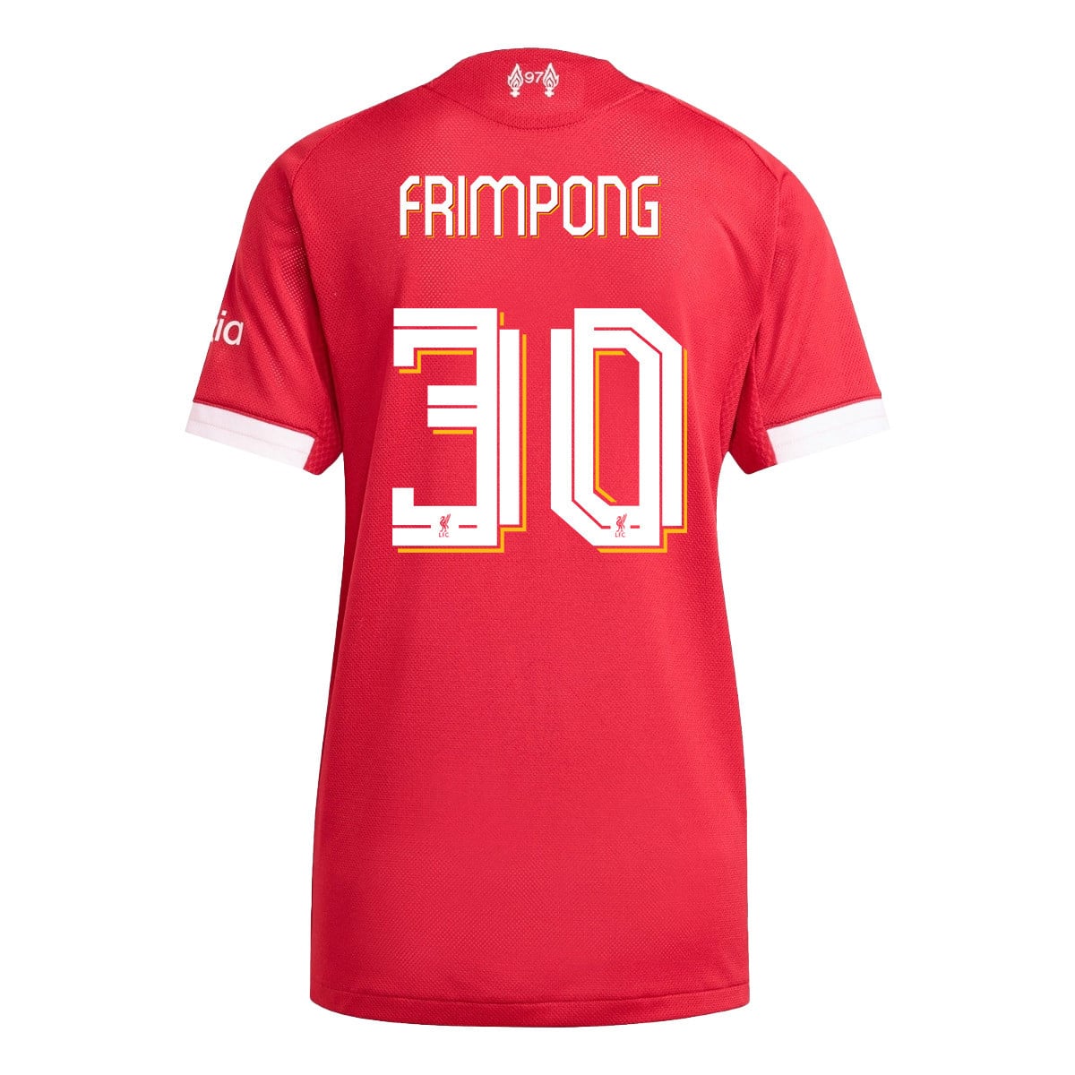 Jeremie Frimpong 30 Liverpool 25/26 Home Women Jersey - Red