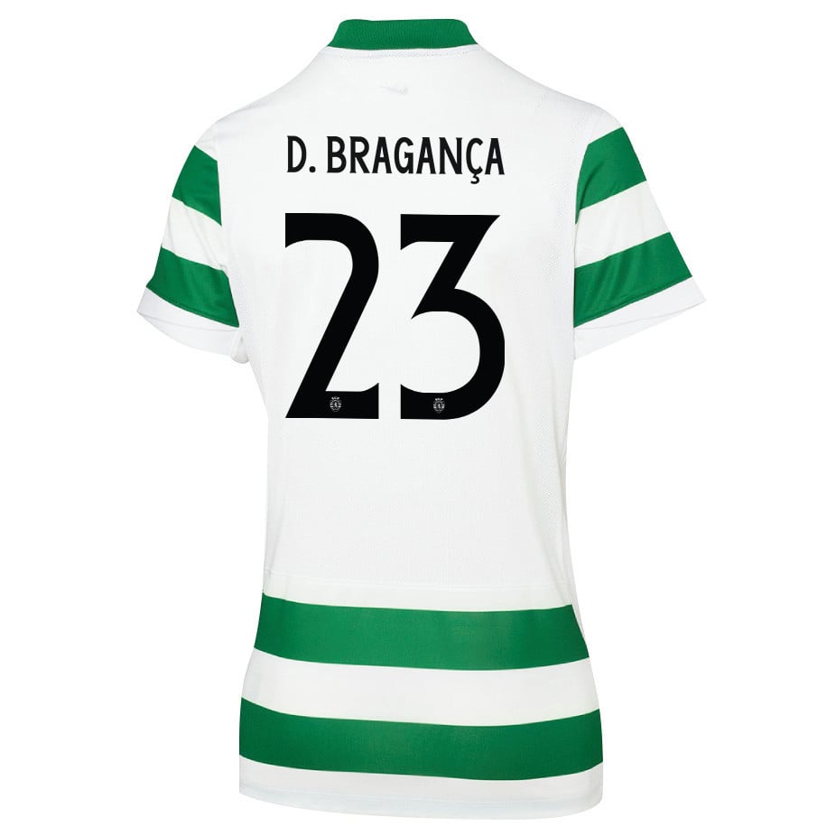 Daniel Bragança 23 Sporting CP 25/26 Home Women Jersey - Green/White