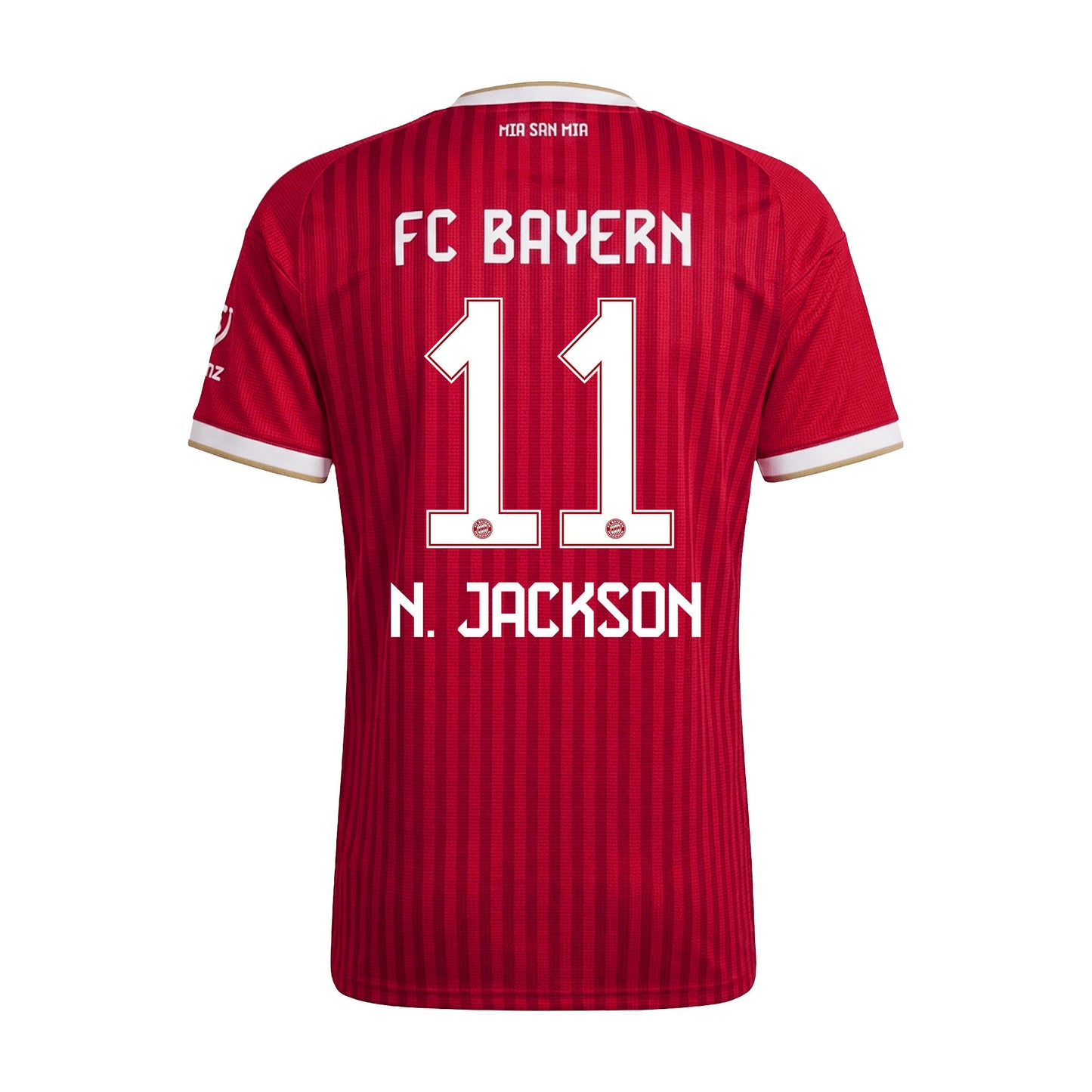 Nicolas Jackson 11 Bayern Munich 2026/27 Women's Home Jersey - Red
