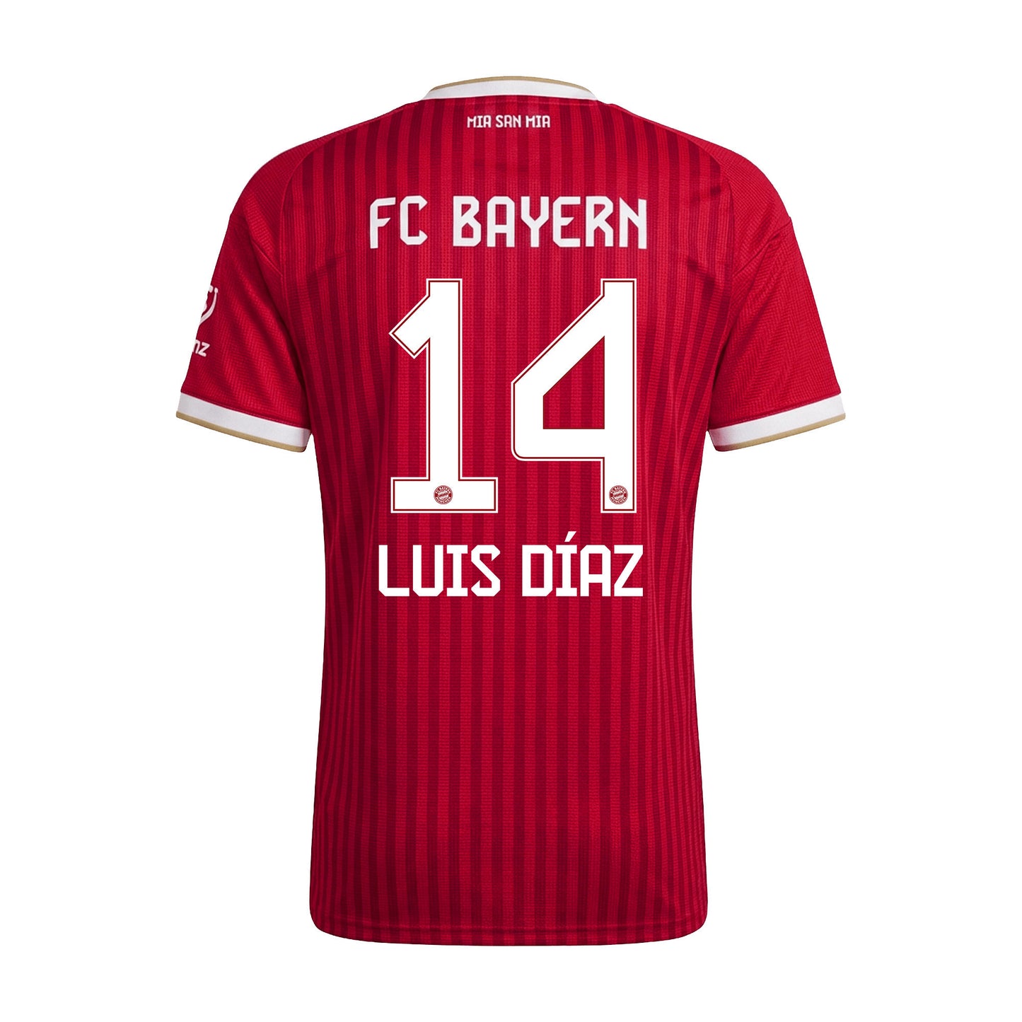 Luis Díaz 14 Bayern Munich 2026/27 Women's Home Jersey - Red