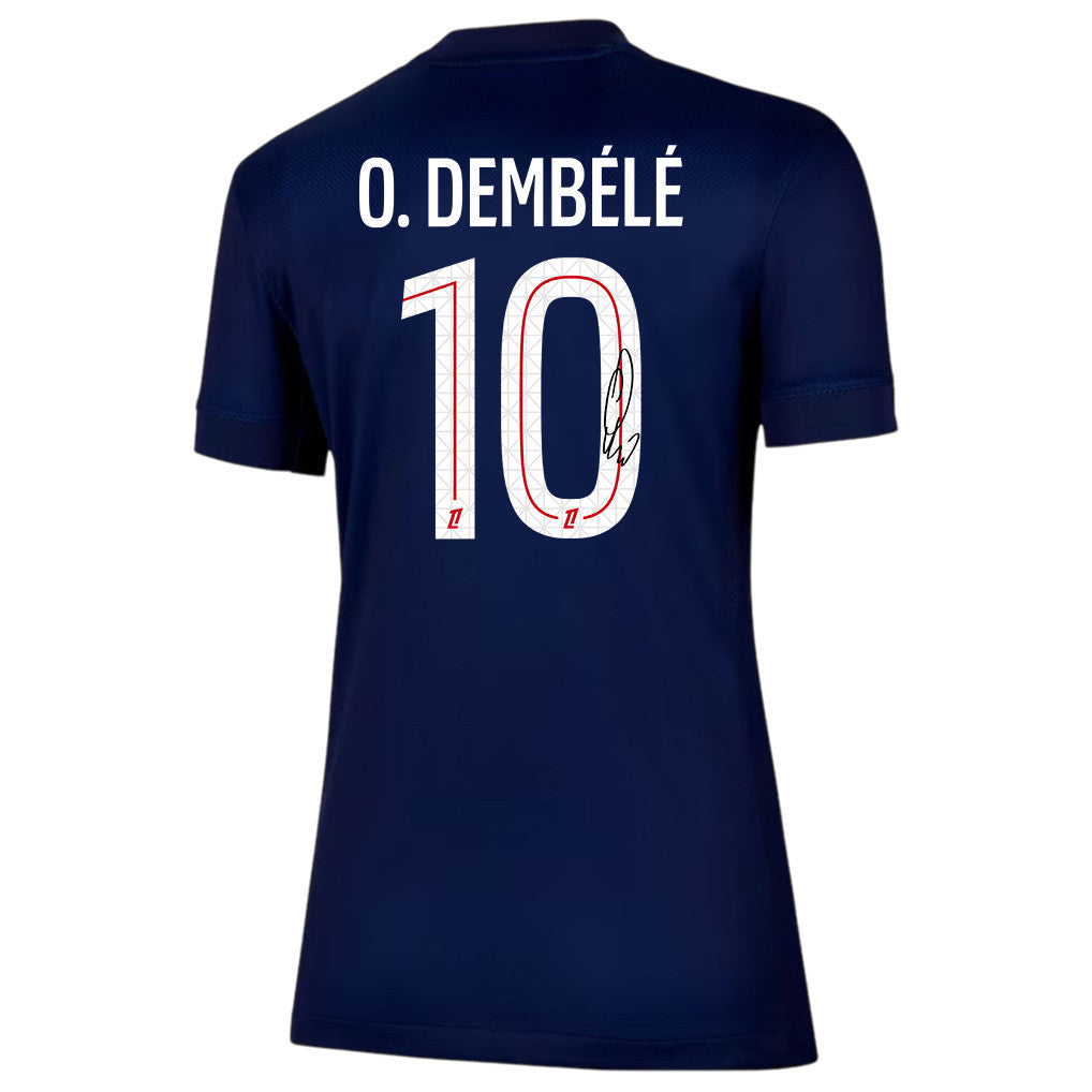 Ousmane Dembélé 10 Signature Paris Saint-Germain 25/26 Home Women Jersey - Navy